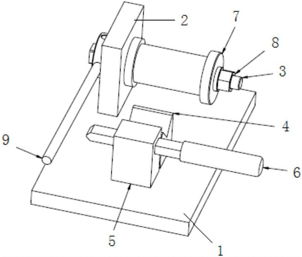 一种动作杆的焊接工装的制造方法与工艺