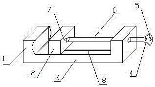 带方形导轨机床定位装置的制造方法