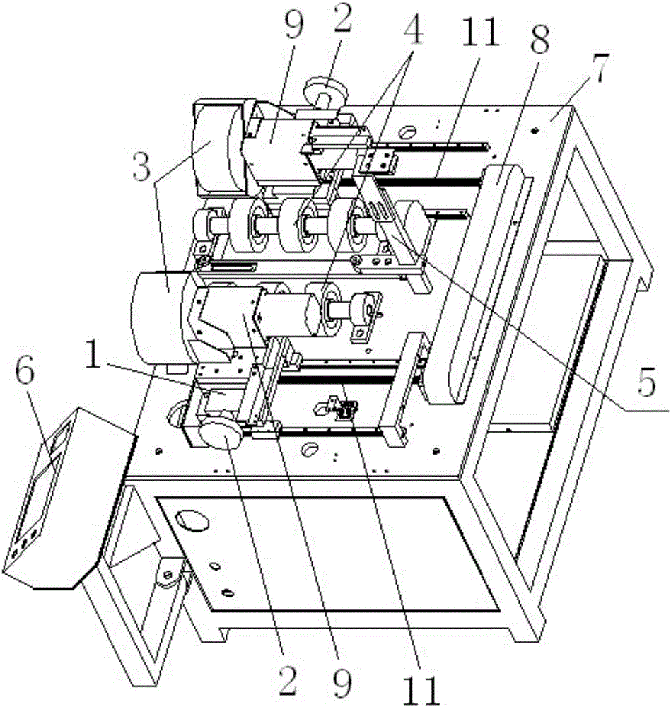 一種電機(jī)錠子剝漆機(jī)的直角坐標(biāo)控制機(jī)構(gòu)的制造方法與工藝