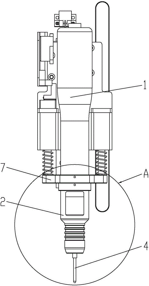 一種自動(dòng)鎖螺絲機(jī)的磁吸電批裝置的制造方法