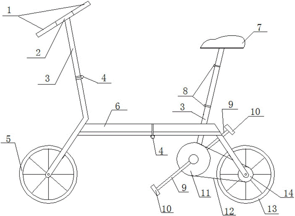 便携式微型折叠自行车的制造方法与工艺