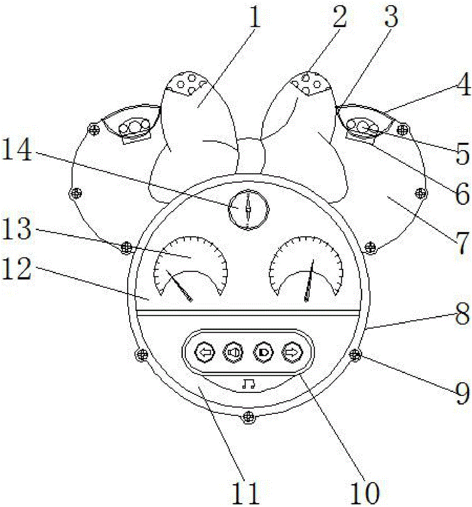 一種自行車式電動(dòng)車用儀表的制造方法與工藝