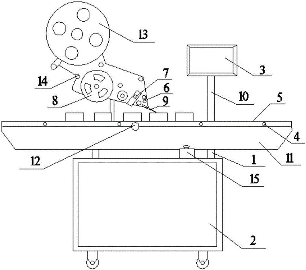 一種改進(jìn)的自動(dòng)貼標(biāo)機(jī)的制造方法與工藝