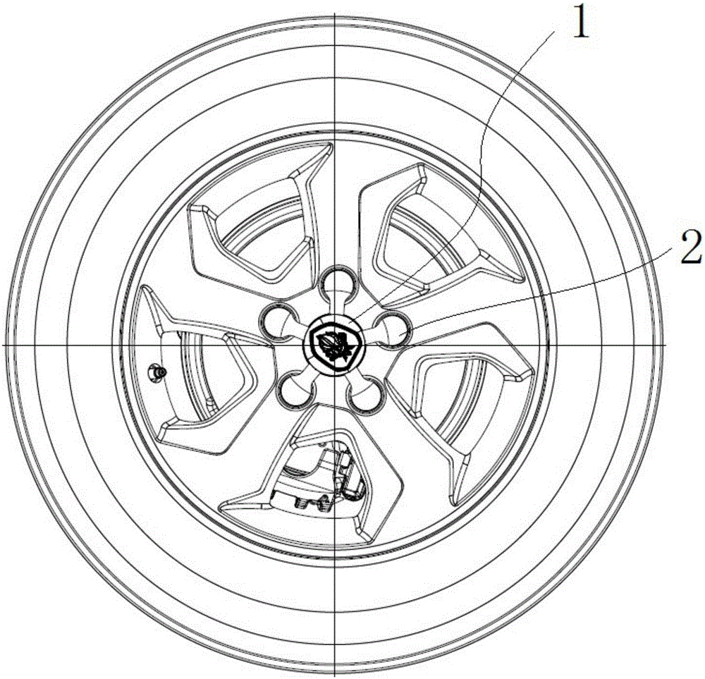 车轮防盗装置、轮毂和车辆的制造方法