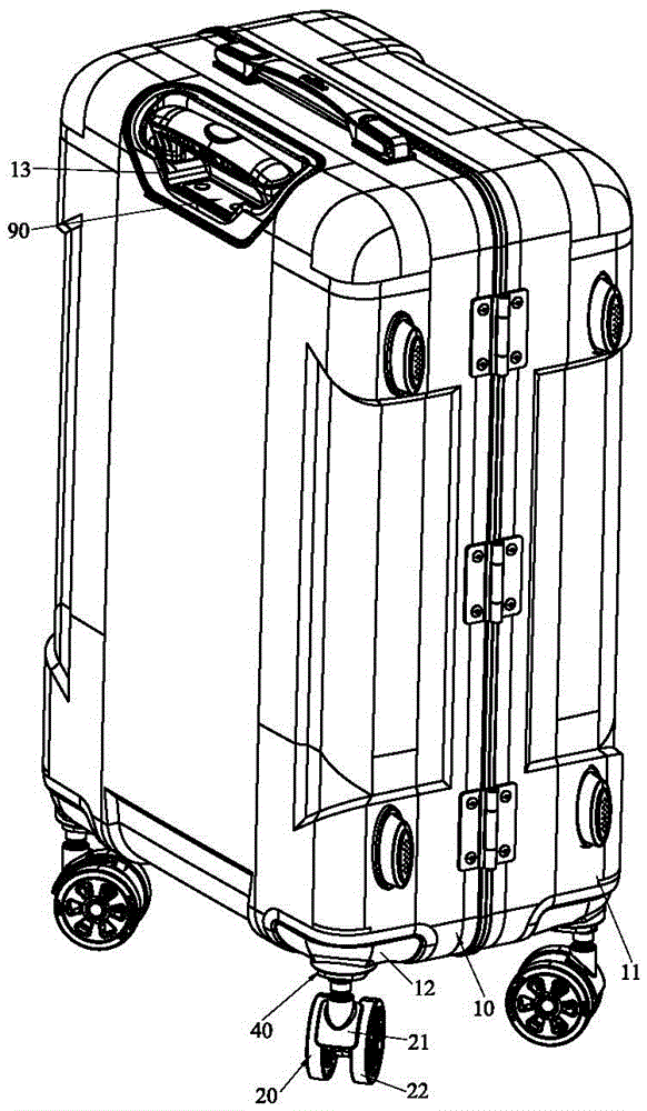 可静态显示称重重量的拉杆箱的制造方法与工艺