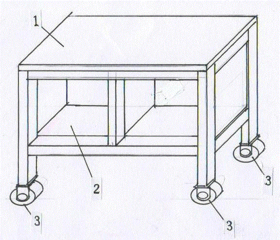 方便移动的书桌的制造方法与工艺