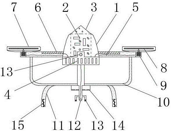 一種抗震救災(zāi)用無人機的制造方法與工藝