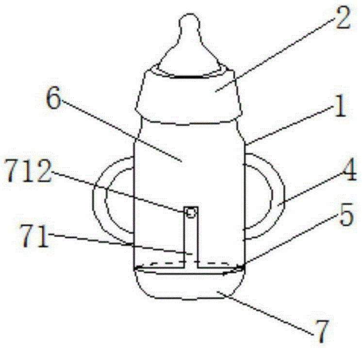 一种瓶体内设有灯珠的奶瓶的制造方法与工艺