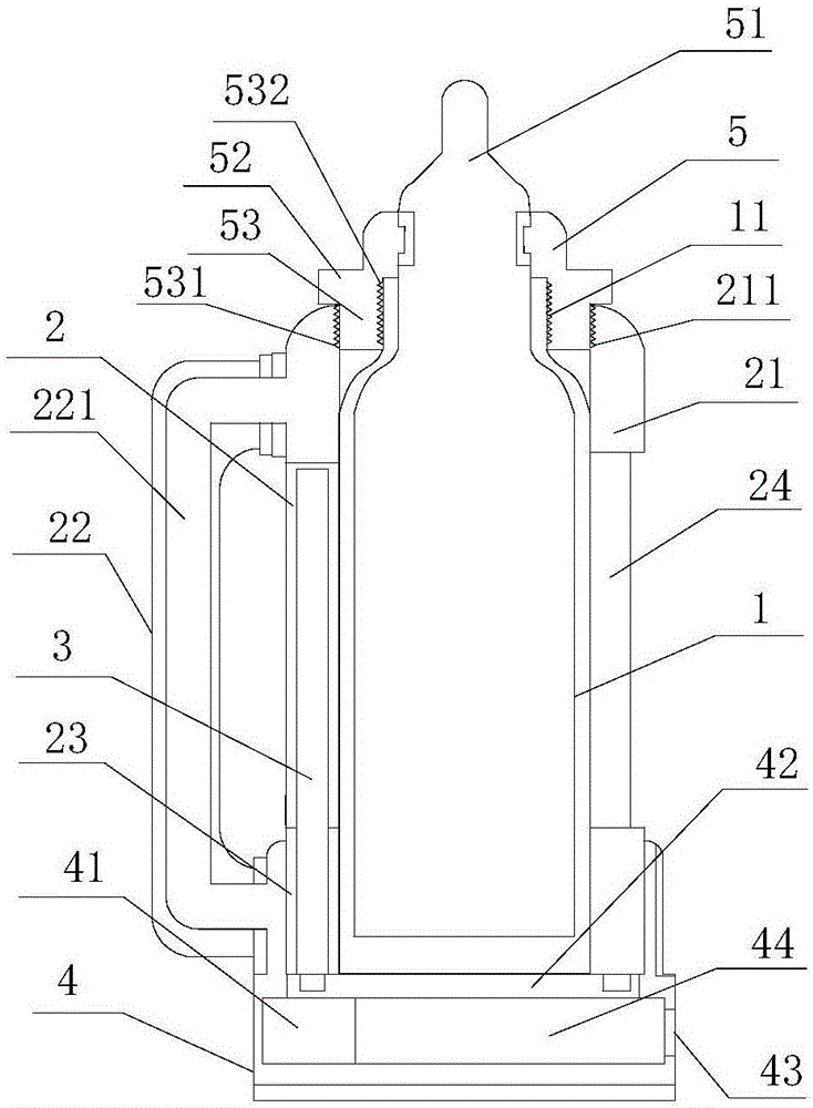一种保温型奶瓶的制造方法与工艺