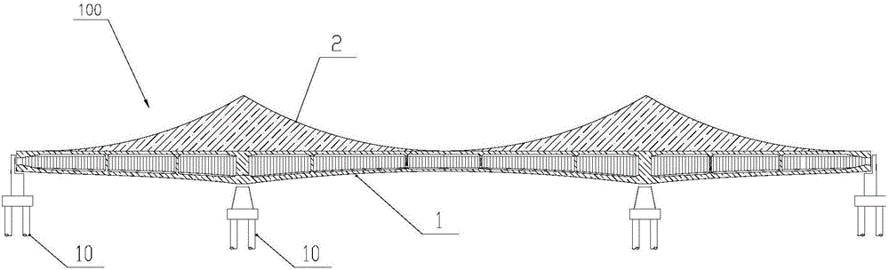 波形钢腹板‑鱼脊梁组合结构桥梁的制造方法与工艺