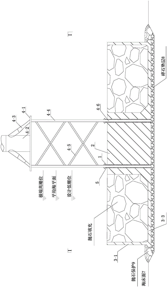 一种可拖航的桁架‑重力式组合的海上风机基础结构的制造方法与工艺