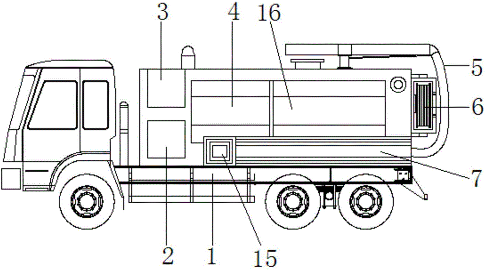 具有攪拌破碎功能的聯合疏通車的制造方法與工藝