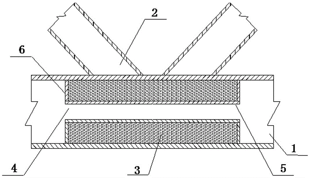 一種內(nèi)部填充泡沫金屬材料的管節(jié)點加強結(jié)構(gòu)的制造方法與工藝