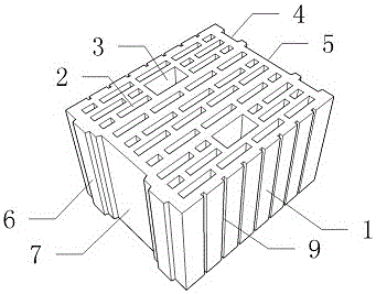 一种卡合连接的多排孔砌块的制造方法与工艺