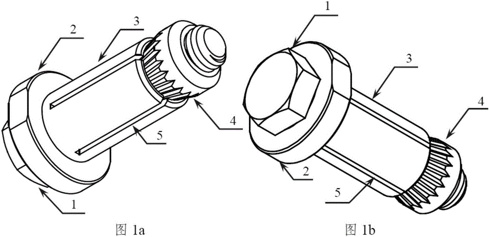 一种单侧旋转紧固螺栓的制造方法与工艺