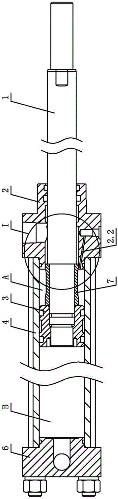 双级缓冲锁模油缸结构的制造方法与工艺