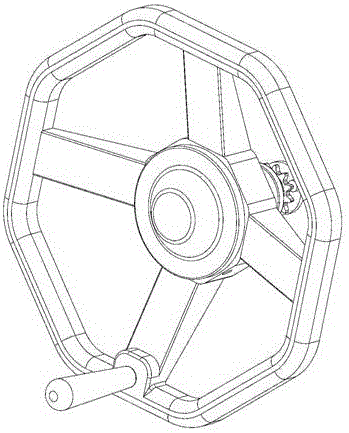 密集架仿古八角圓盤式搖手機(jī)構(gòu)的制造方法與工藝