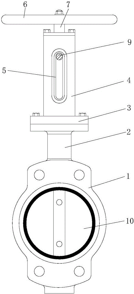 一种手轮滑块定位式蝶阀的制造方法与工艺