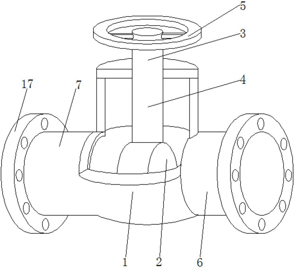 一種具有升降緩沖功能的閘閥的制造方法與工藝