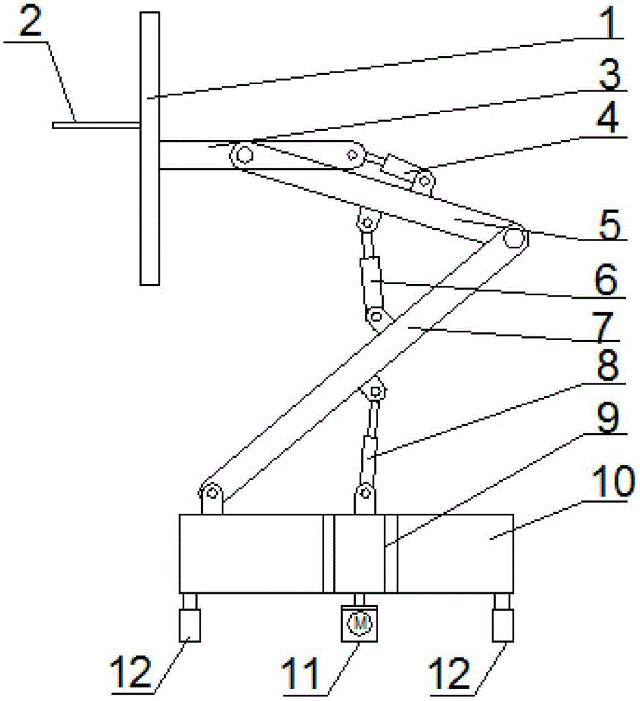 一种垂直升降式篮球架的制造方法与工艺