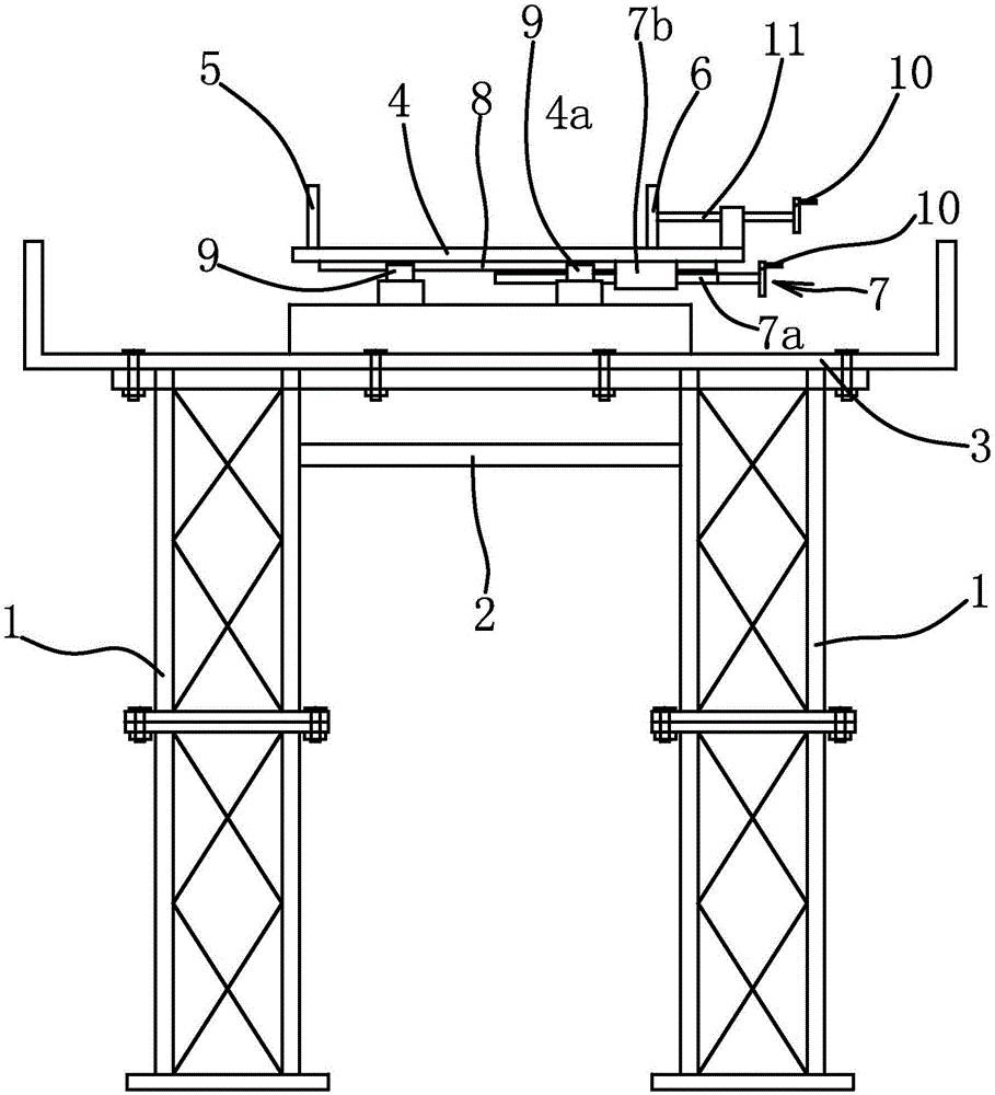 拆卸式独立桁架的支撑架的制造方法与工艺