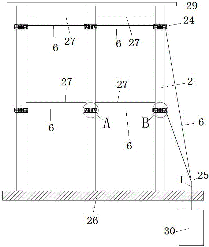 一種應(yīng)用于木結(jié)構(gòu)框架的預(yù)應(yīng)力固偏結(jié)構(gòu)的制造方法與工藝