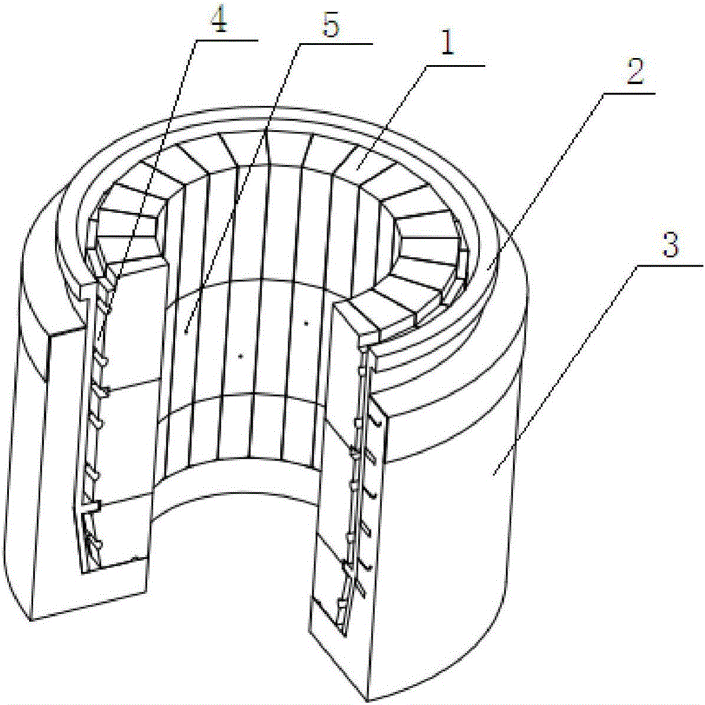 一种整体结构稳定的RH炉浸渍管的制造方法与工艺