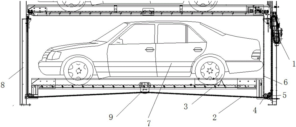一种不同规格的立体车库链轮结合装置的制造方法