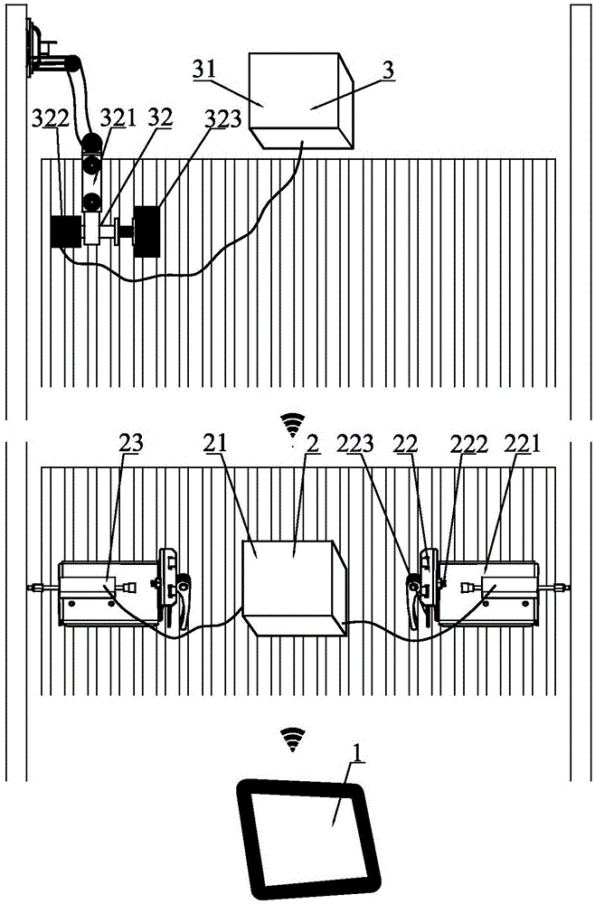 一种自动扶梯梯级与围裙板安全间隙测量与隐患定位系统及其方法与制造工艺