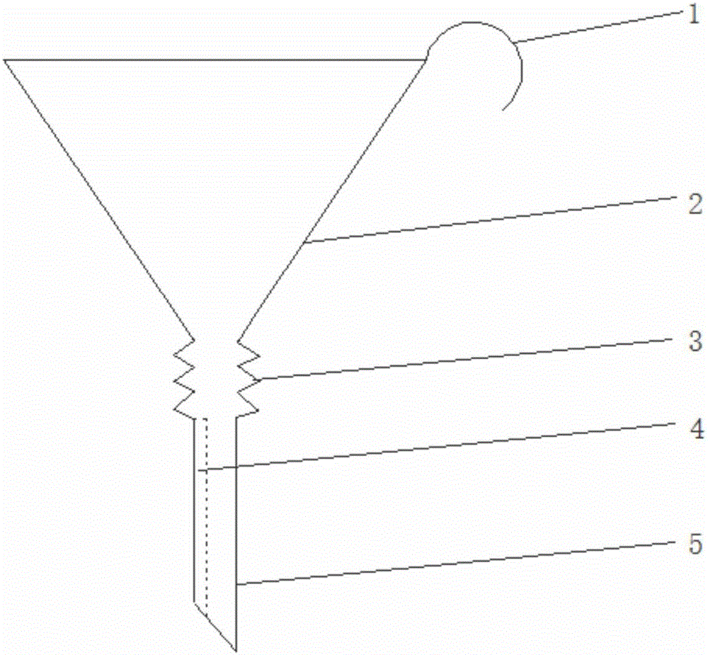 一种改进型漏斗的制作方法