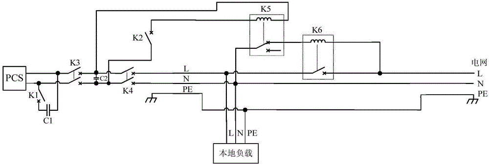 光伏储能逆变器的并/离网、离/并网切换方法和电路与制造工艺