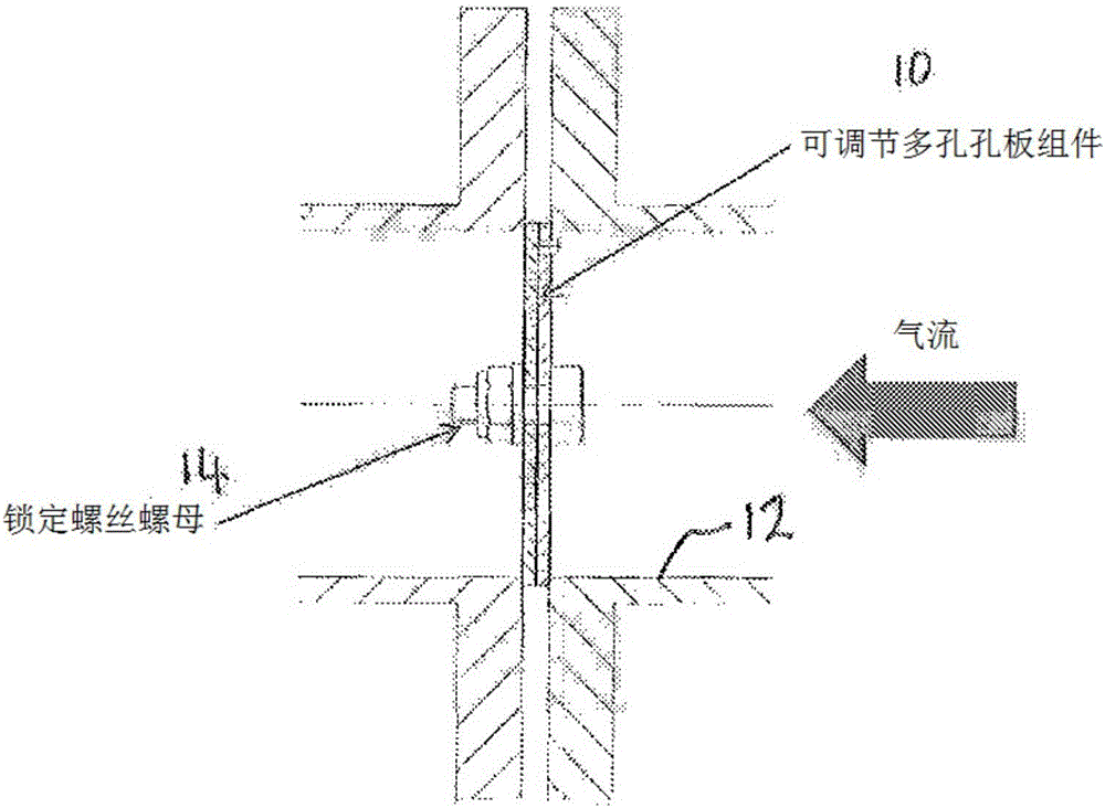 氣動輸送裝置中的可調節多孔孔板的制造方法