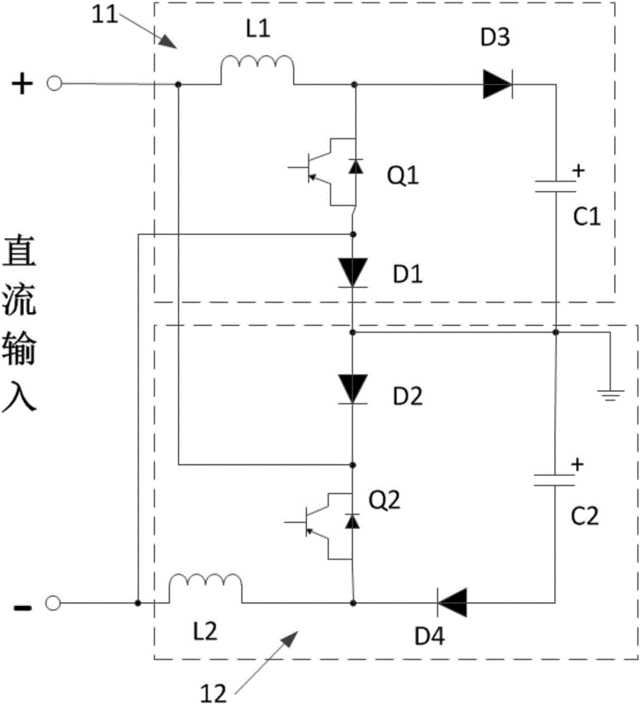 一种单输入双独立输出的升压电路及其逆变装置的制造方法