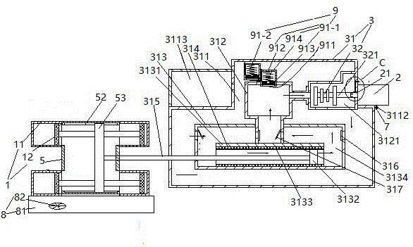 封閉循環(huán)型多級(jí)限壓四沖程四缸輪機(jī)發(fā)電系統(tǒng)的制造方法與工藝