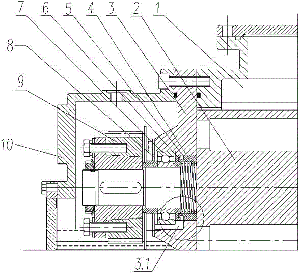 一种罗茨真空泵密封结构的制造方法与工艺