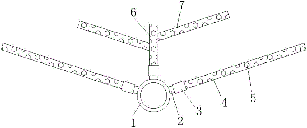 一種鹽堿地排鹽用暗管組合機(jī)構(gòu)的制造方法與工藝