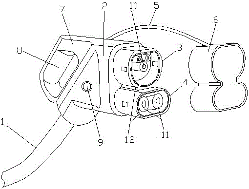 一种充电桩的充电插头的制造方法与工艺