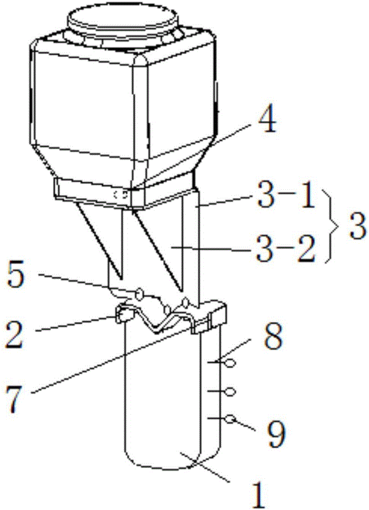 一种全方位深松机的植保剂箱抗震安装架的制造方法与工艺