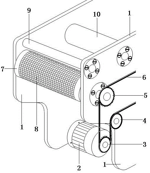 一种复合式压面机面皮压花滚筒的制造方法与工艺