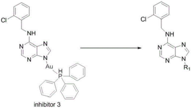 一种9‑取代‑N‑（2‑氯苄基）嘌呤‑6‑胺类衍生物及其制备方法和应用与制造工艺