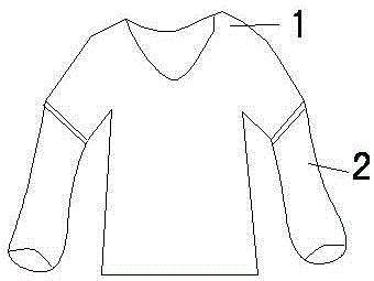 可拆裝袖子的阻燃長(zhǎng)袖的制造方法與工藝