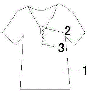 帶有鈕扣的抗菌短袖的制造方法與工藝