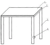 可充气的桌子的制造方法与工艺