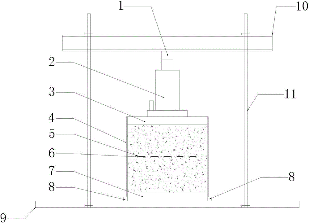 混凝土与模板之间摩擦系数测量装置及测量方法与制造工艺