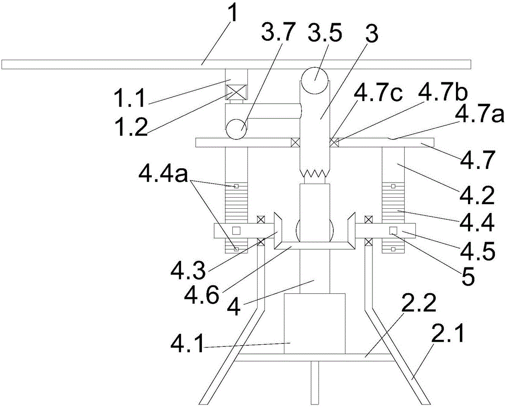 一种可实现上下和旋转运动的电动办公凳的制造方法与工艺