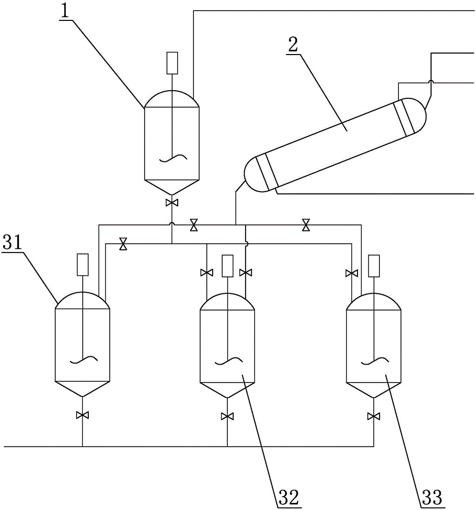 共用预混槽及冷凝回流管的多反应釜合成装置的制造方法
