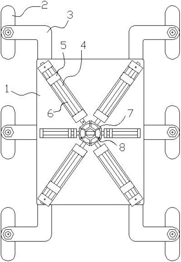 一種車輪間距可調(diào)節(jié)的車架機(jī)構(gòu)的制造方法與工藝