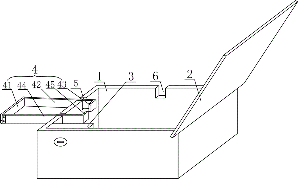 一種集成在電動(dòng)車上防止充電器丟失的存儲(chǔ)結(jié)構(gòu)的制造方法與工藝