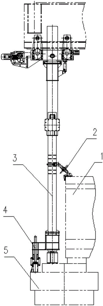 一种提高架桥机纵移过孔稳定性的前支腿支撑装置的制造方法