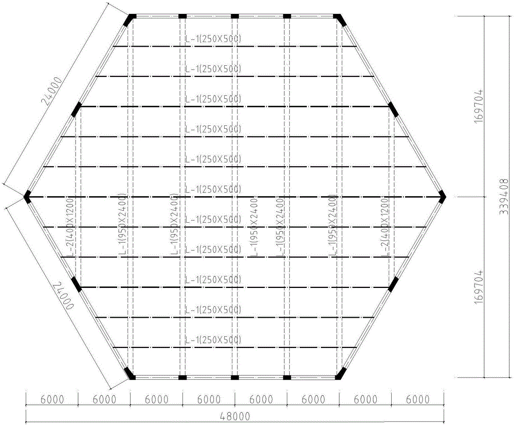 多层大跨度正六边形蜂窝状空间网格盒式结构及制作方法与制造工艺